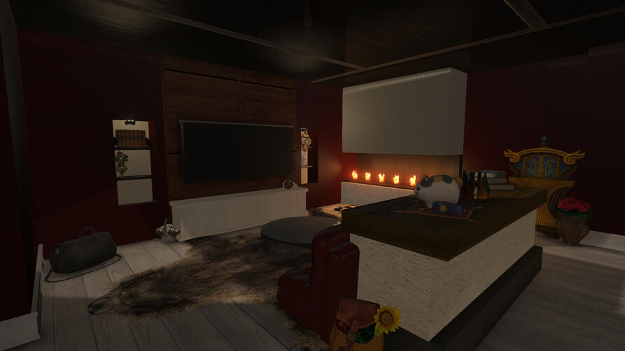 Looking Left of the Living Room