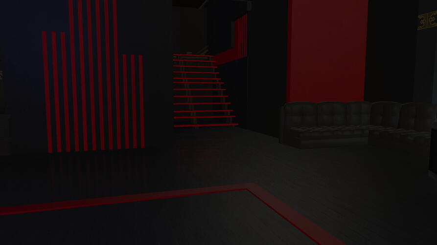 Stairs to the club
