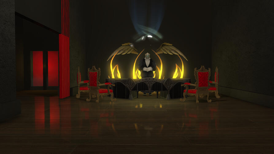 Gambling area + Private chambers